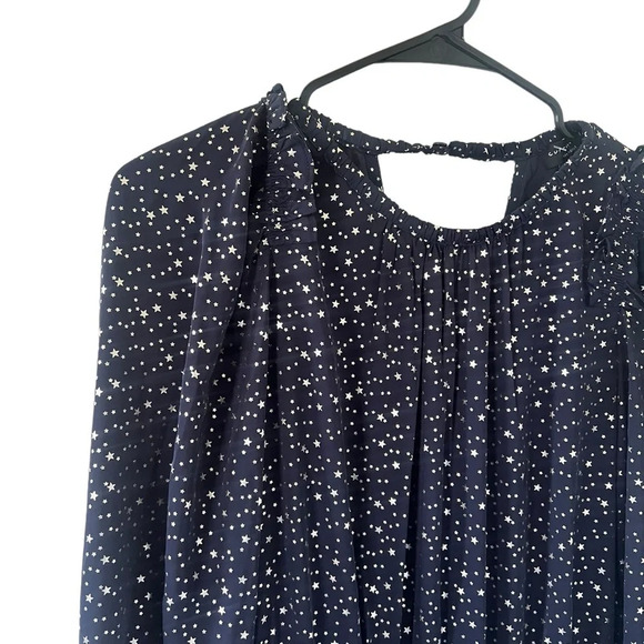 Current Air Anthropologie Navy Star Dress - Picture 4 of 10